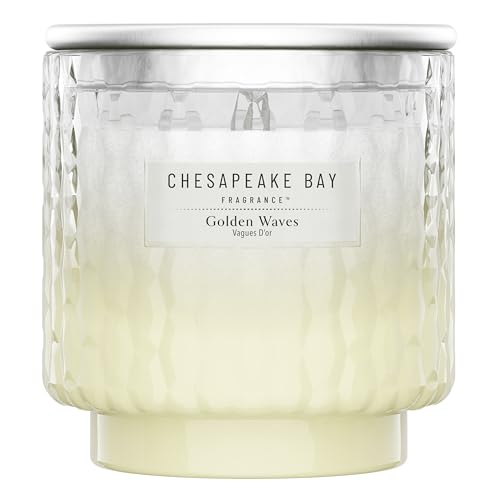 Chesapeake Bay Scented Candle - Large Candle - Golden Waves - Perfect Gifts for Women