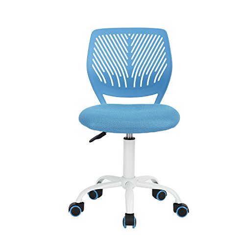 FurnitureR Home Office Chair, Ergonomic Height Adjustable Swivel Chair with Wheels, Modern Computer Chair for Study and Office