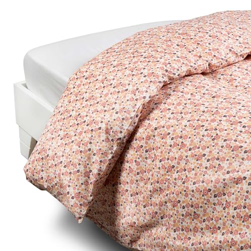 Caleffi Provenzale Duvet Cover, Cotton, Amber, Single, 71276