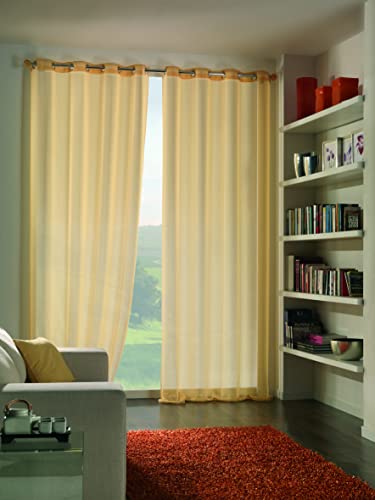 Home Collection thr114 Havana Curtain 290 x 140 x 290 cm Bordeaux