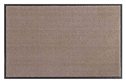 Hanse Home Washable Dirt Trapper Mat Soft & Clean Taupe 100 x 150 cm