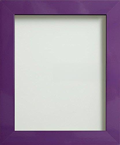 Frame Company Candy Range 7 x 5-Inch Plastic Picture Photo Frames, Purple