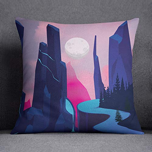 Questo Casa Decorative Cushion Cover, Cushion Cover, Home Decoration, for Sofa, Coffee, Size: 45 x 45 cm – Designed and Made in Türkiye