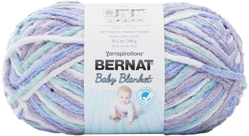 Bernat Baby Blanket, Posey Purple, 300g