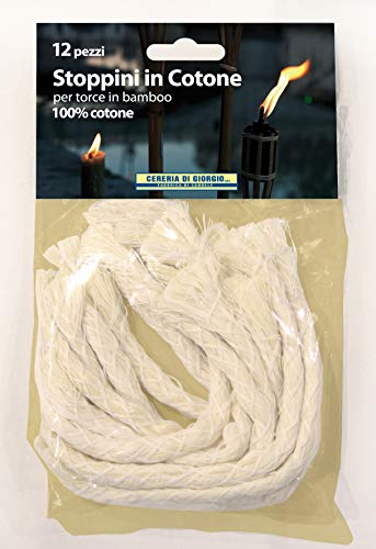 Garden 580100 Candles, Cotton, White, One Size