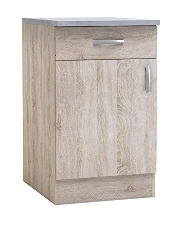 Demeyere 13Casa - Native A2 - Mobile basso. Dim: 40x60x85 h cm. Col: Rovere. Mat: Truciolare.