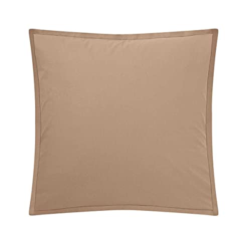 ESSIX Plain Cotton Pillowcase, Made in France, 65 x 65 cm, Soft