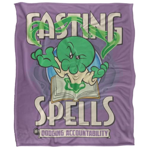 popfunk Minions And Monsters Goomi Casting Spells Silky Touch Super Soft Throw Blanket 152 X 127 Cm