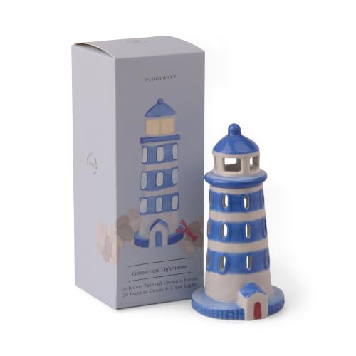 Paddywax No. 07 Lighthouse Incense and Tea Light Holder