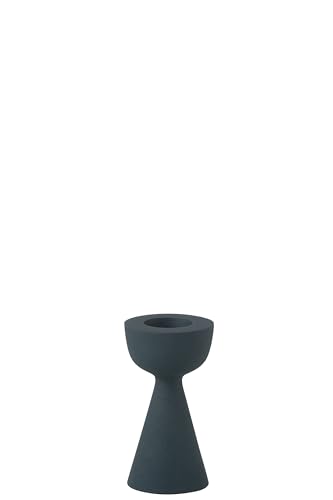 J-Line Candlestick Cone Aluminium Blue Small