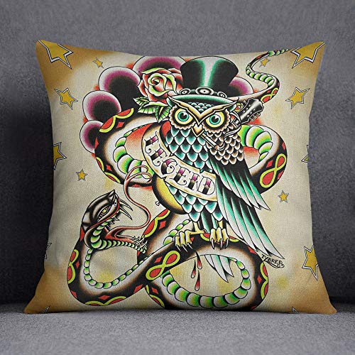 Bonamaison Decorative Cushion Cover, Throw Pillow Case, Size: 45X45 Cm - Designed and Manufactured in Turkey