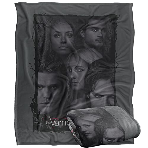 VAMPIRE DIARIES So Here We are Officially Licensed Silky Touch Super Soft Throw Blanket 152 x 127 cm