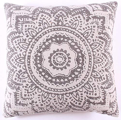 Decorative Square Cushion cover 50 x 50 cm for Home made from Cotton for Living Room Sofa Bedroom cph15