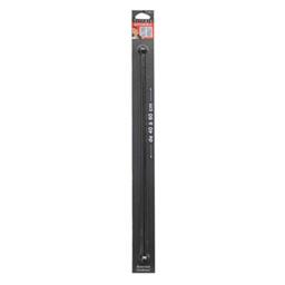 Douceur Interieur Bolla Decorative Extendable Curtain Rod 10 mm, Charcoal Grey, 40  60 cm