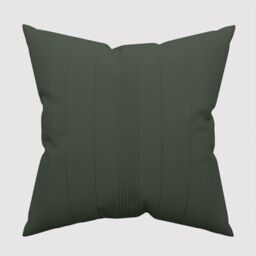 Soleil d'ocre, Adele Cotton Cushion Cover, Khaki, 40 x 40 cm