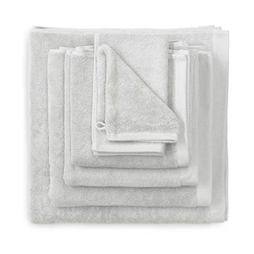 Heckett Lane Bath Towel, Cotton, Glacier Grey, 60 x 110 cm