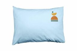 Bona Basics, Decorative Cushion Cover, Home Decoration, For Sofa, Cafeteria, Size: 50x35cm, Color: Light Blue