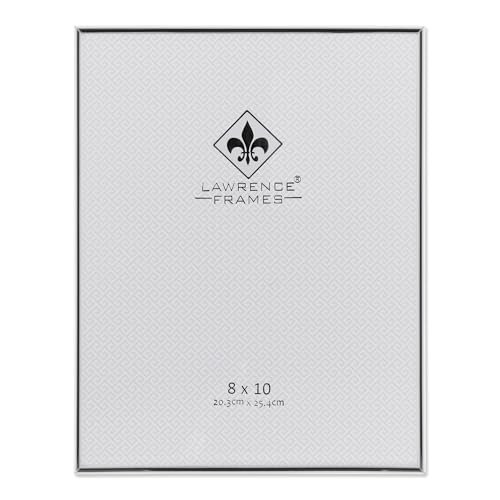 Lawrence 650080 Silver Metal 8 x 10 Picture Frame
