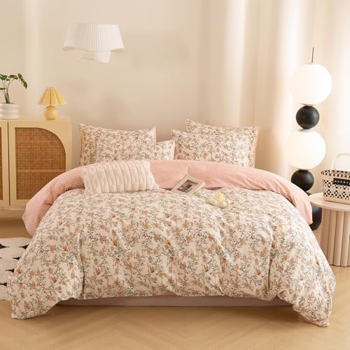 ECOCOTT Floral Duvet Cover Queen Size
