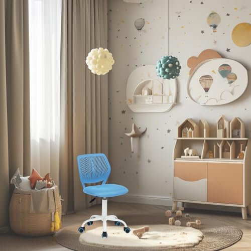 FurnitureR Children's Desk Chair - Ergonomic and Adjustable Height Chair for Study and Play