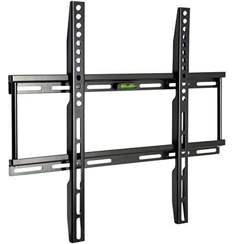 MOOL Slim TV Wall Bracket for 23-42-Inch LCD/LED and Plasma TV with Super Strength Load Capacity upto 50 kg, Black