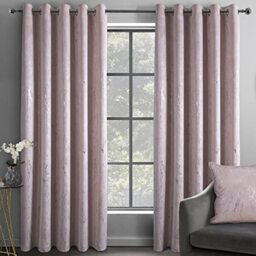 "Sleepdown Curtains, Blush Pink, 2 x 46"" x 54"""