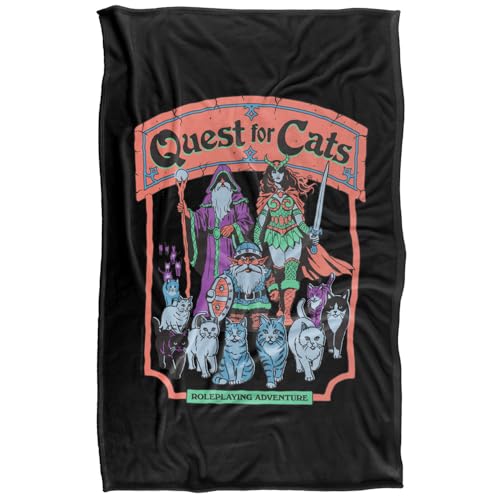 Steven Rhodes Quest For Cats Silky Touch Super Soft Throw Blanket 91 X 147 Cm