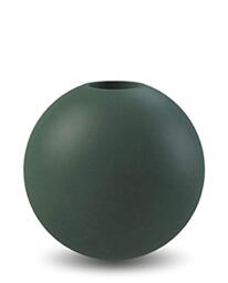 Cooee Design Wooden Candle Holder, Dark Green, 8 cm
