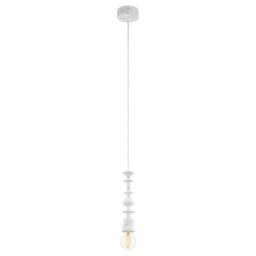EGLO Pendant Lamp Avoltri, Dining Table pendant light, Wood in White Patina