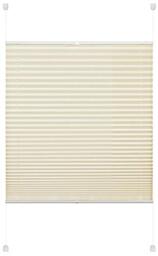 Deco Company Pleated Blind, Polyester Beige, 45 x 130 cm, 23-2101