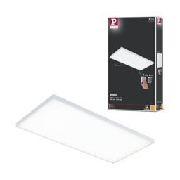 Paulmann 79823 Velora LED Panel Rectangular incl. 1x26 watt Ceiling lamp White matt Light Panel Metal Ceiling Light 3000 K