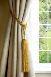 Emma Barclay Orla Tieback in Ochre - 60cm total length