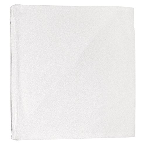Rayher 3828800 Cushion Cover with Zip 40 x 40 cm Blister Pack 1 Piece White