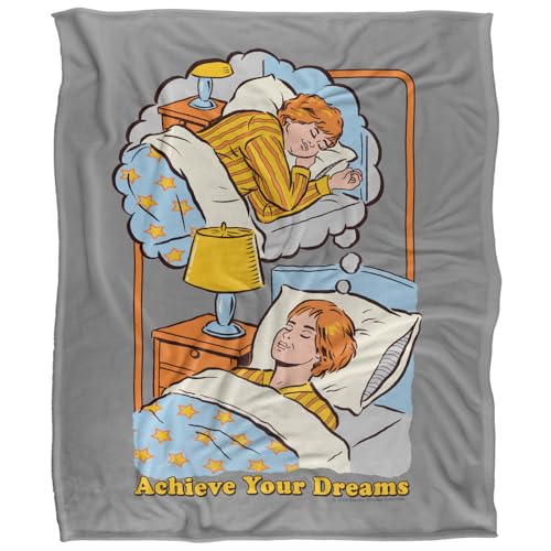 Steven Rhodes Achieve Your Dreams Silky Touch Super Soft Throw Blanket 152 X 127 Cm