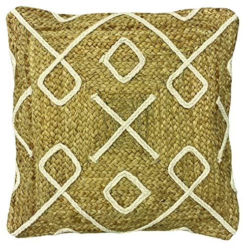 furn. Roolu Cushion Cover, Jute, Cotton, Natural