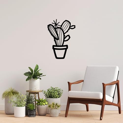 Stylish Black Decorative Metal Wall Accessory, 49 x 70 cm, 100% Metal (1.5 mm Thick), Easy Wall Mounting, Perfect for Modern Home Decor