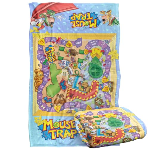 Mouse Trap Board Silky Touch Super Soft Throw Blanket 91 x 147 Cm