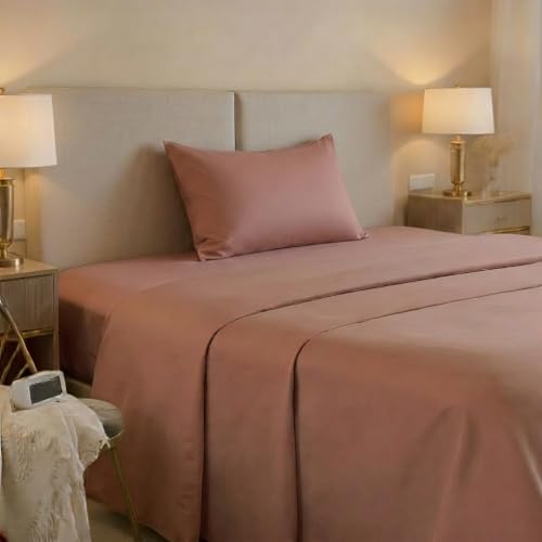 Jenny Ses??l Complete Bed Linen Set, Cotton, Made in Italy, Powder - Durable