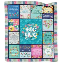 "Akoigun Get Well Gifts for Women, Inspirational Healing Blanket, Feel Better After Surgery Gifts, Soft Warm Hug Blanket Throw 60""x50"""
