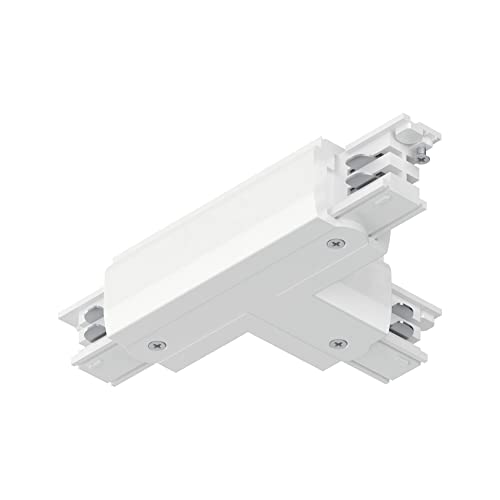 Paulmann ProRail3 91378 Rail System Connector T-Piece Left 167.5 x 101 mm Max. 3.680 W White Rail Systems Ceiling Rail Metal, Plastic