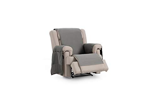 Eysa Waterproof and breathable sofa cover Somme Protect 1 seater colour 06/grey, F218086