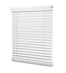 LazBlinds 2-inch Cordless Faux Wood Blinds with Royal Valance, Room Darkening Horizontal Window Blinds, Inside Mount Blinds for Windows - Fit for Window 28.875'' W x 36'' H - White