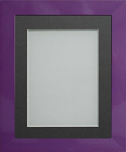 Frame Company Candy Range Purple Picture Photo Frames with Mount *Choice of Colours*