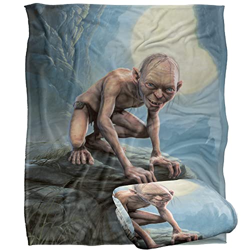 LORD OF THE RINGS The Blanket, 152 x 127 cm Gollum Painting Silky Touch Super Soft Throw Blanket