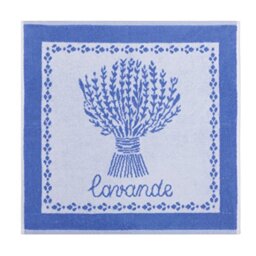 Rushbrookes French Country Terry Towels Blue Lavander