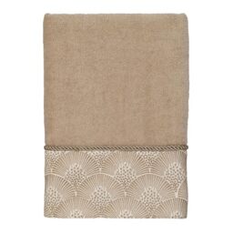 Avanti Linens Deco Shell Hand Towel, One Size, Rattan