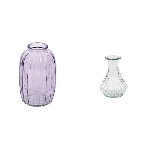 Talking Tables Lilac Glass Bud Vase for flowers, s & Talking Tables Souk - Vaso per boccioli in vetro r Table Decor Bundle
