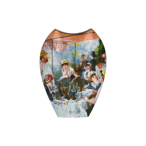 "Vase 12"" Breakfast of the Rowers Auguste Renoir - Artis Orbis"