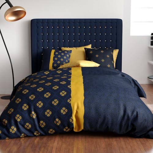 Duvet Cover 240 x 220 cm Nile + 2 Pillowcases Cotton 57 Thread Count