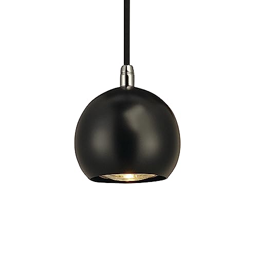 SLV Pendant Light Light Eye Ball/Living-Room lamp, Indoor Lighting, Dining-Room Drop Light, LED, Ceiling Light / GU10 6W Black